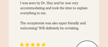 See what our first time patients have to say! 🫶🏼🥰