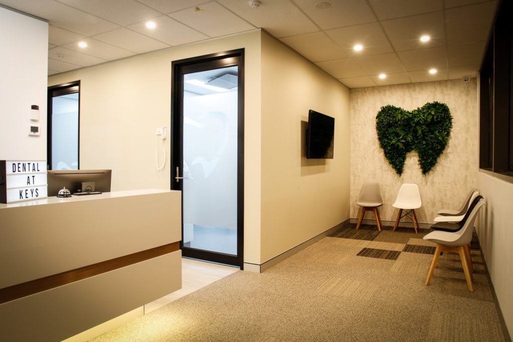 dental at keys - our practice photos - reception hallway small