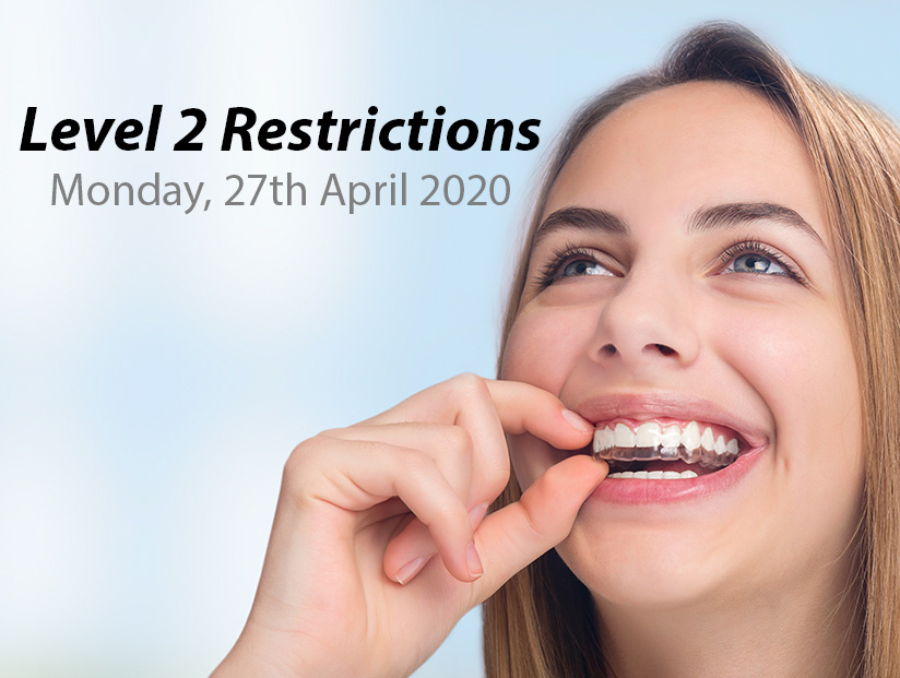 Level 2 Restrictions – from Monday, 27th April 2020