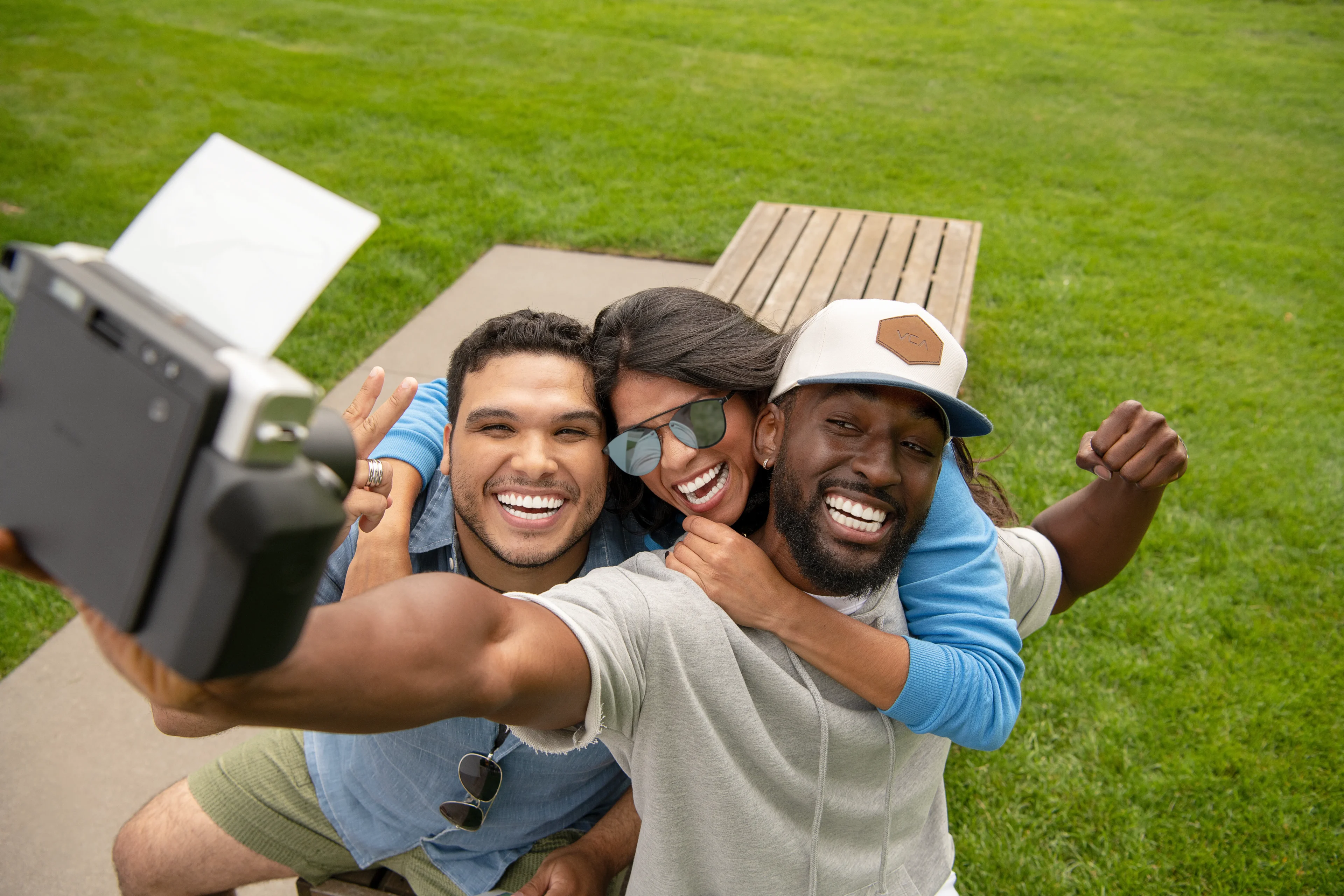Smiling 3 Friends