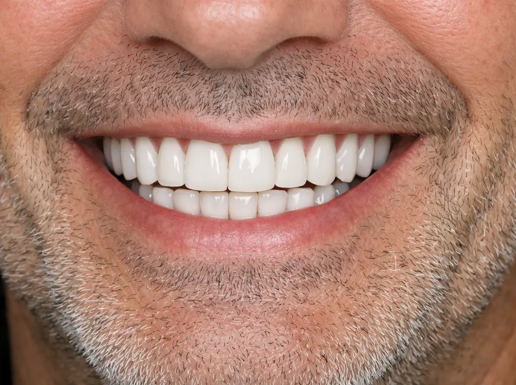 Full Mouth Crowns Male