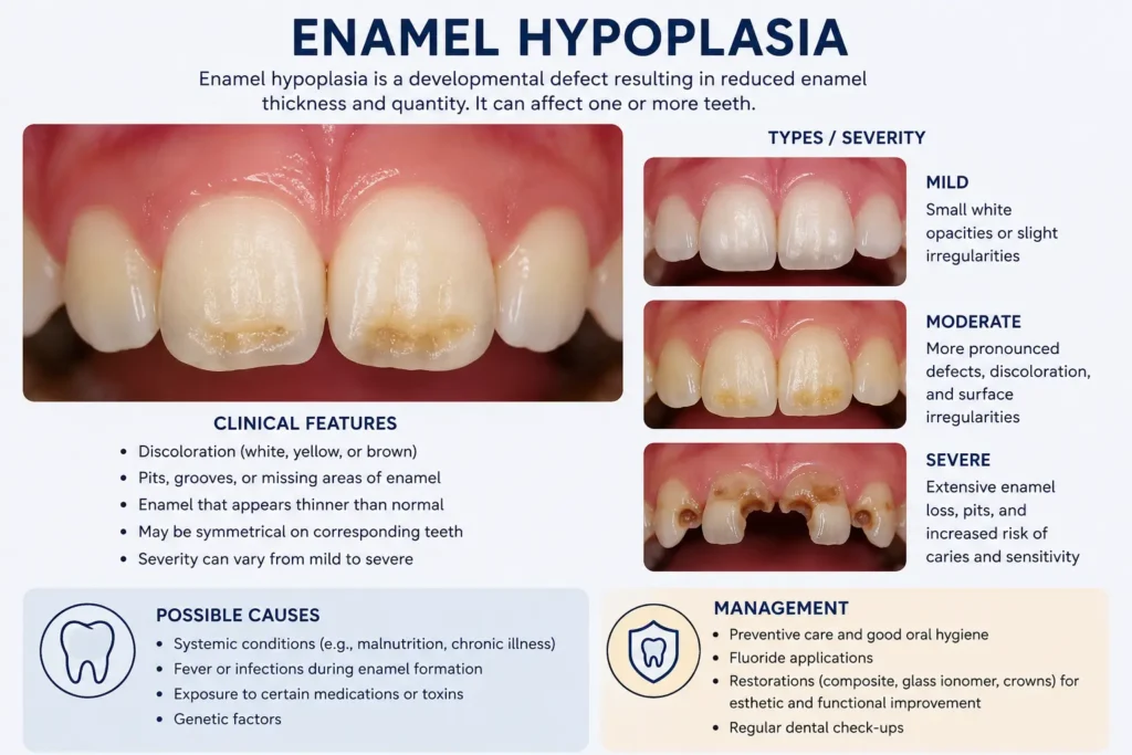 Enamel Hypoplasia Infogram